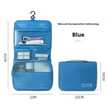 Foldable Toiletry Bag Organizer Hanging Storage Bathroom Makeup Case Cosmetic Bag Travel For Travel Business